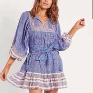 Cleobella India blue lotus dress